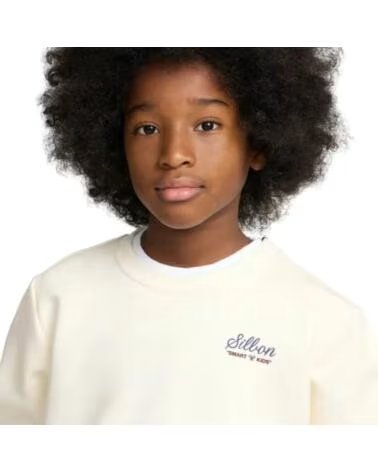 SILBON SWEATSHIRT INFANTIL CREME SCHOOL CLUB CREMA