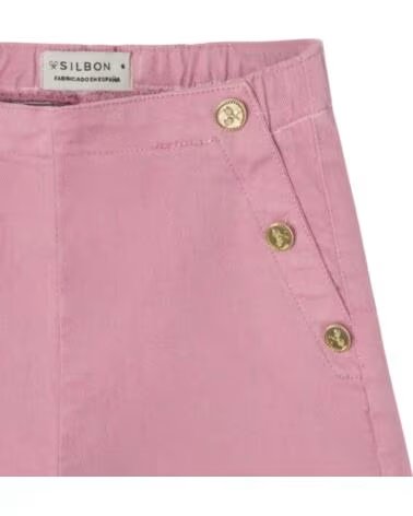 SILBON PANTALONES NINA MORADO
