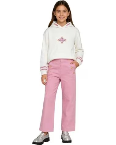 SILBON SUDADERA NINA BLANCA