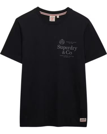SUPERDRY T-MANICA CORTA TAGLIO RILASSATO 1954 COMPANY BLU MARINO VARIOS COLORES