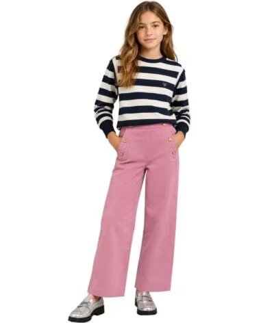 SILBON SUDADERA NINA RAYAS ROSA