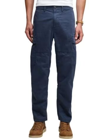 SUPERDRY HERREN CARGO HOSE BLAU AZUL