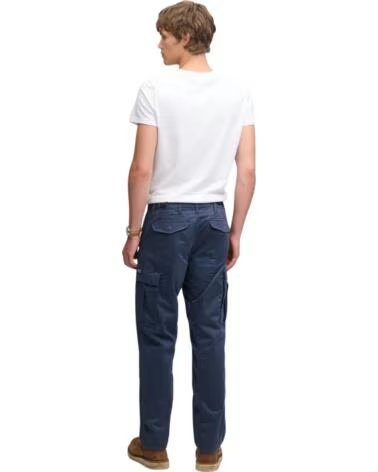 SUPERDRY HERREN CARGO HOSE BLAU AZUL