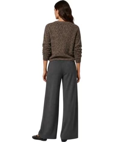 PULL IMPRIMÉ ANIMAL YERSE COULEUR CHOCOLAT CHOCOLATE