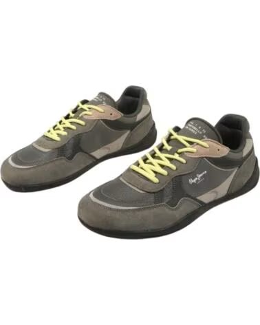 PEPE JEANS SAVILE RACER BASKETS SNEAKERS GRIS