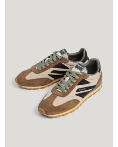 PEPE JEANS JASON RETRO BASKETS CASUAL TAUPE