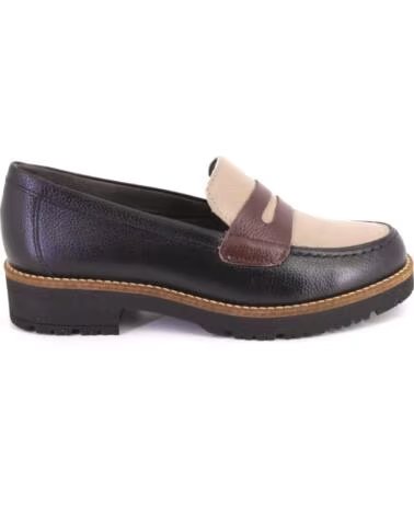PITILLOS 11564 DAMEN SLIPPER LEDER MULTICOLOR