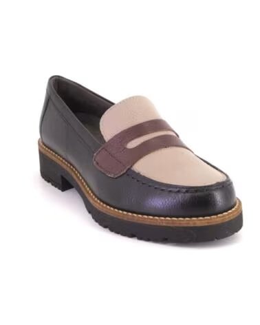 PITILLOS 11564 DAMEN SLIPPER LEDER MULTICOLOR