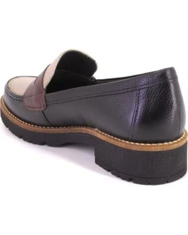 PITILLOS 11564 DAMEN SLIPPER LEDER MULTICOLOR