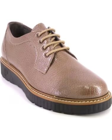 PITILLOS 11551 CHAUSSURES À LACETS POUR FEMME TAUPE