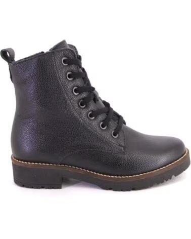 PITILLOS 11567 STIVALETTI DONNA IN PELLE NEGRO