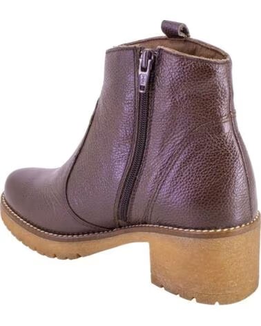 PITILLOS 20526 STIVALETTI DONNA PELLE MARRONE MARRON