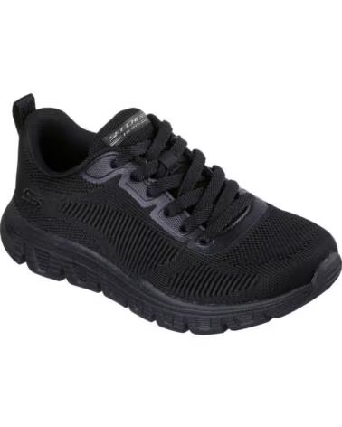 SKECHERS 117700 ZAPATILLAS CASUAL DE MUJER NEGRO