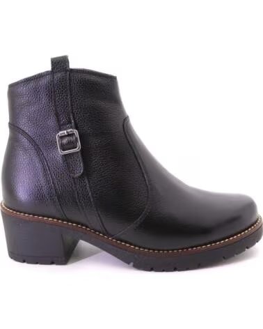 PITILLOS 20526 STIVALETTI DONNA PELLE NERO NEGRO