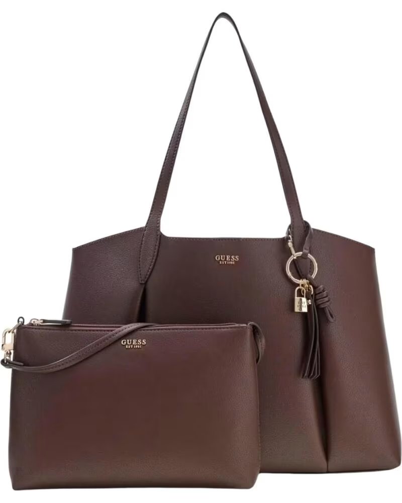 GUESS DAMEN HANDTASCHE MELODY BRAUN VARIOS COLORES