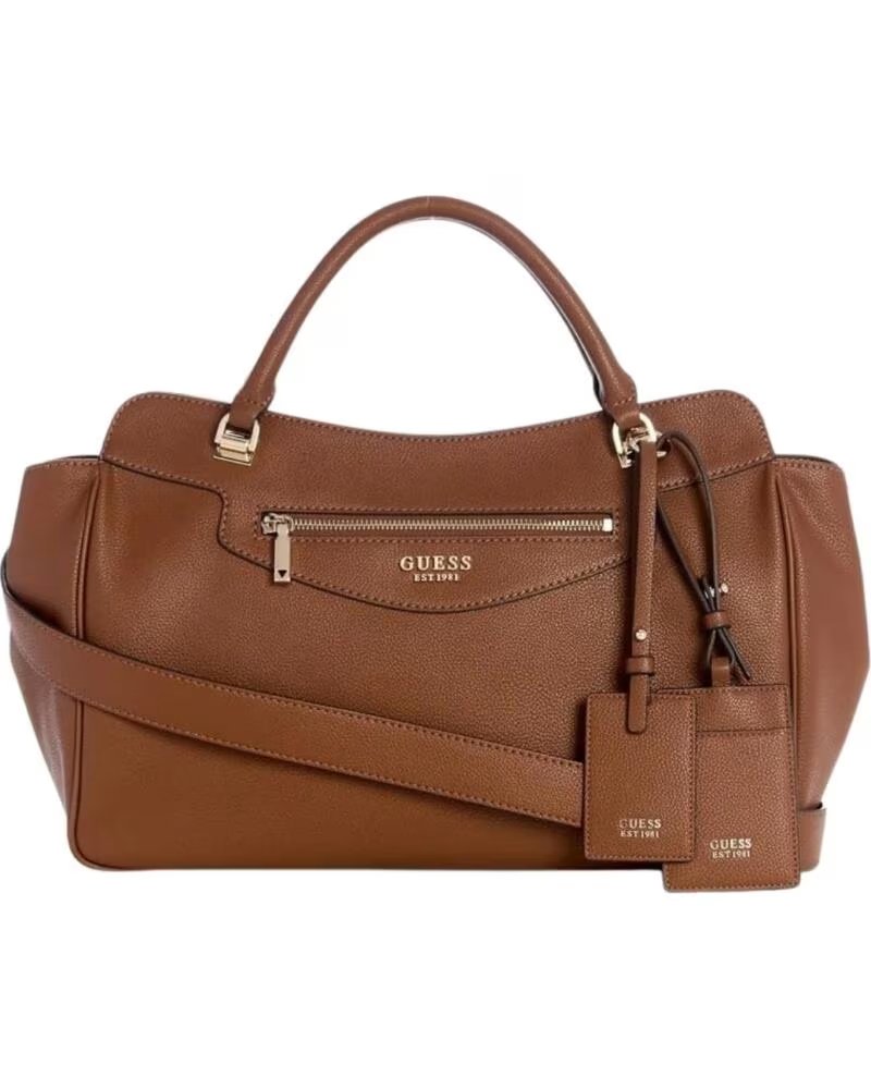 GUESS DAMENHANDTASCHE ANTONIA COGNAC VARIOS COLORES