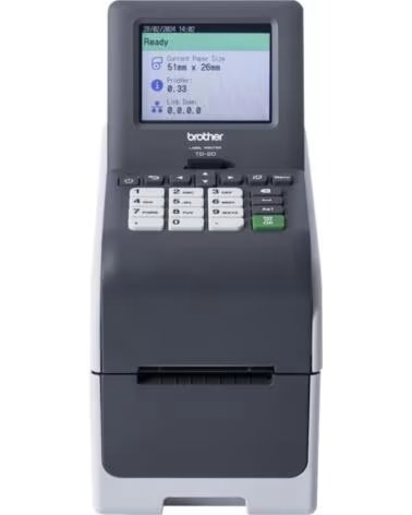 BROTHER Impresora de etiquetas y tickets td - 2350dsa203 termica directa - usb tipo c - red - wifi - bluetooth