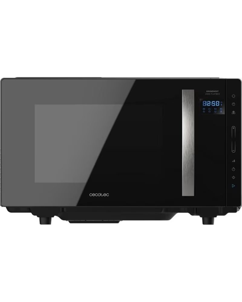 CECOTEC Microondas sin plato grandheat 2300 flatbed touch black