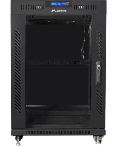 LANBERG Armario rack 19 pulgadas 15u 600x800 negro