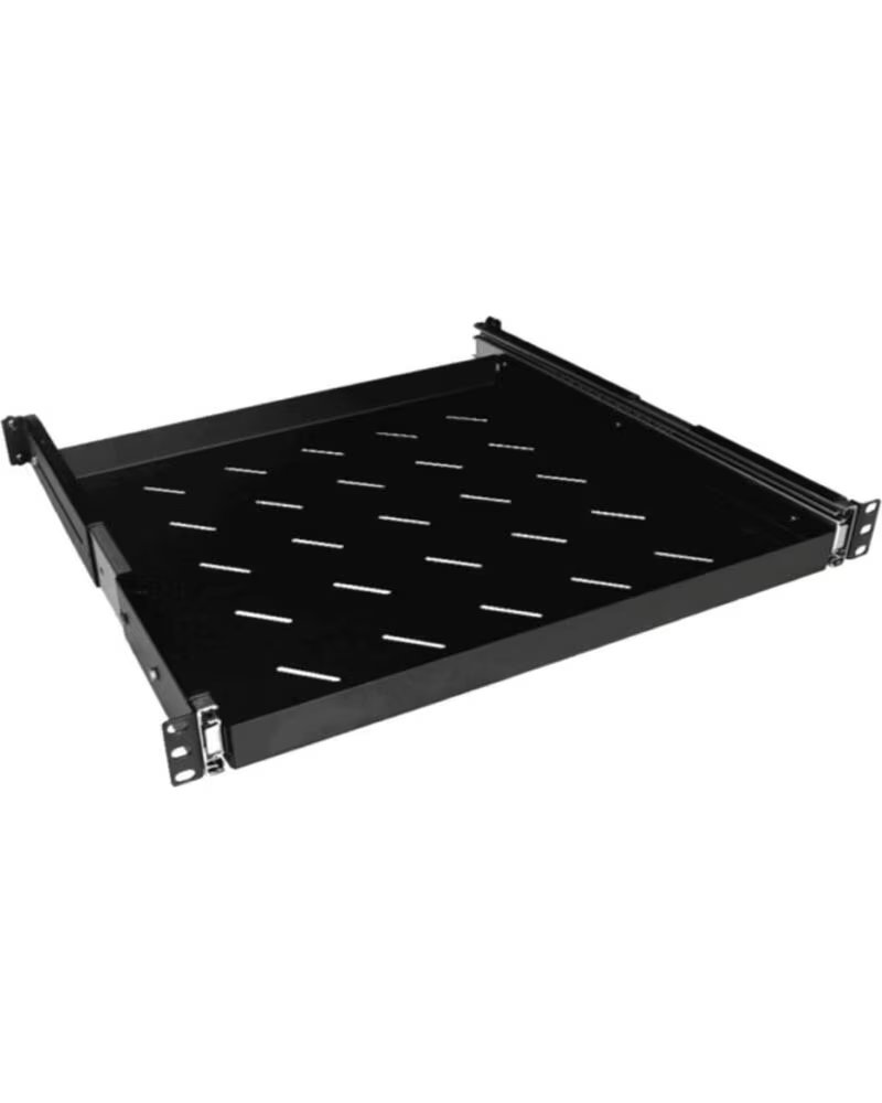 PHASAK Bandeja fija 1u para armario rack 19 pulgadas 800mm pho 5280 negro