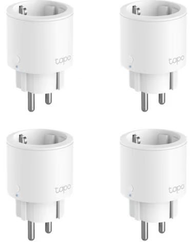 TP-LINK Enchufe inteligente wifi tp - link tapo p115 pack 4 unidades