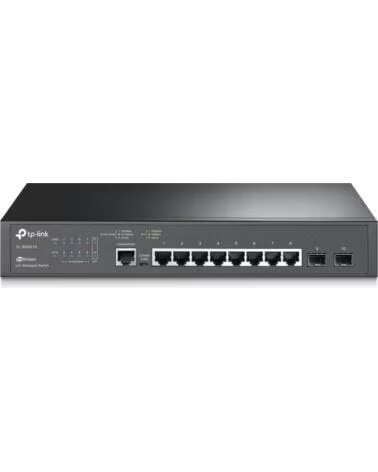 TP-LINK Switch 11 puertos tp - link tl - sg3210 8 puertos 10 - 100 - 1000 2 puertos sfp 1 puerto para consola