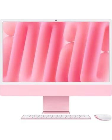 APPLE Ordenador all in one imac m4 - 16gb - ssd 256gb - 23 5 pulgadas - rosa