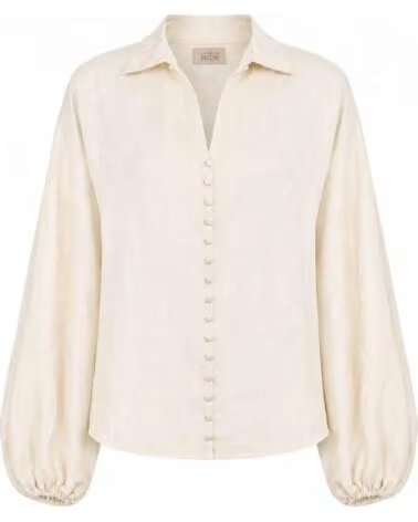 NEKANE NKN BLOUSE JACQUARD FF OMBRA BEIGE