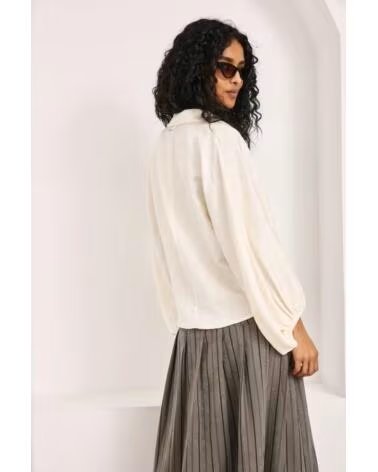 NEKANE NKN BLOUSE JACQUARD FF OMBRA BEIGE