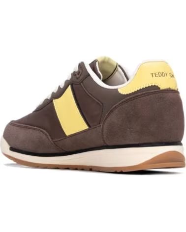 TEDDY SMITH 120506 FREIZEITSCHUHE BRAUN UND GELB MARRON