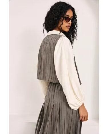 NEKANE NKN GILET CLOUS FF MAROLI GRIS