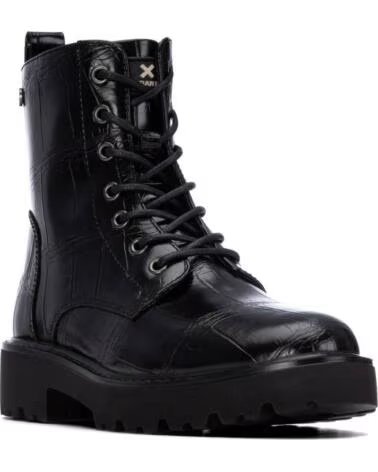 BOTINES MILITARES XTI 146248 NEGRO