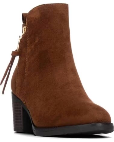 XTI Botines de Tacon Mujer 146261 Camel BEIGE