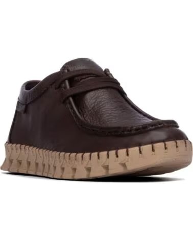 SAPATOS CASUAIS EM COURO CARMELA 164393 CASTANHO MARRON