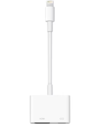 APPLE Adaptador lightning a hdmi - lightning macho - hembra - blanco