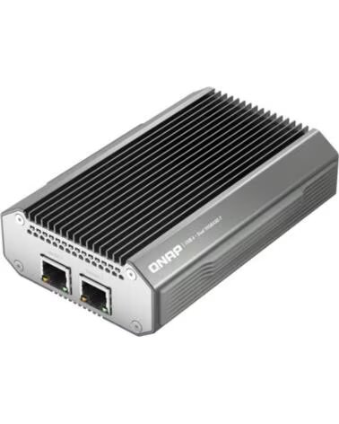 QNAP Adaptador de red qna - uc10g2t usb tipo c 2x rj45