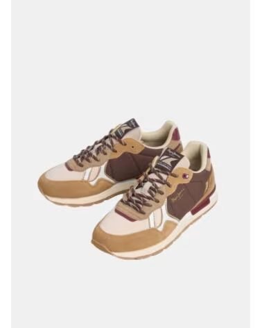 PEPE JEANS BASKETS BRIT CITY MARRON
