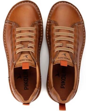 PIKOLINOS ALAVA W3J-6919C1 BASKETS EN CUIR POUR FEMME BRANDY