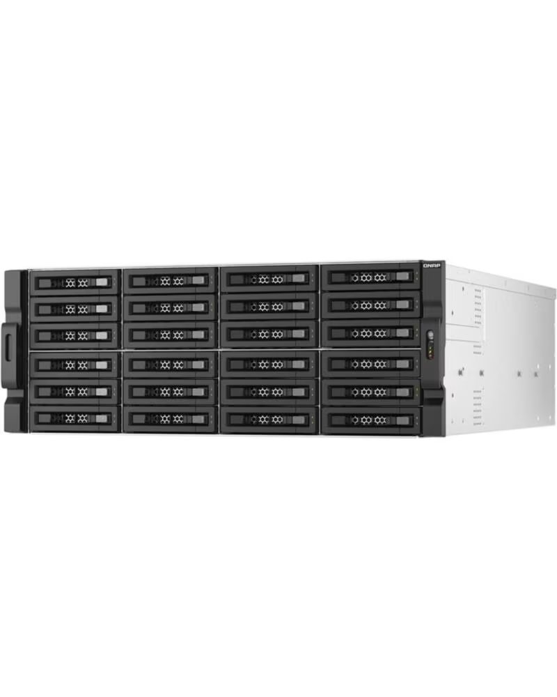QNAP Servidor nas tl - r2400pes - rp 24 bahias 4u rack