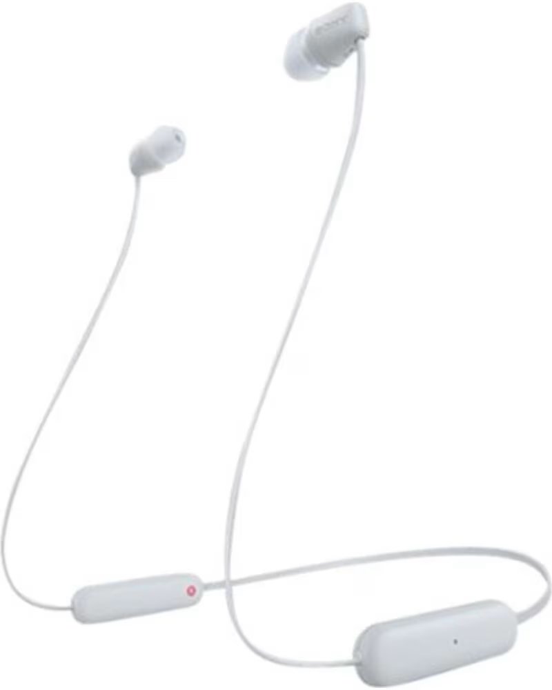 SONY Auriculares wi - c100 inalambrico blanco