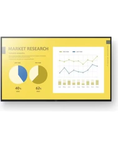 SONY Monitor professional bravia 65 pulgadas 4k uhd