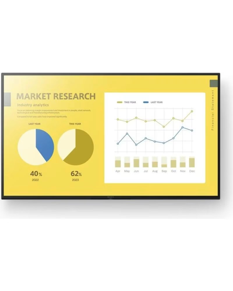 SONY Monitor professional bravia 65 pulgadas 4k uhd