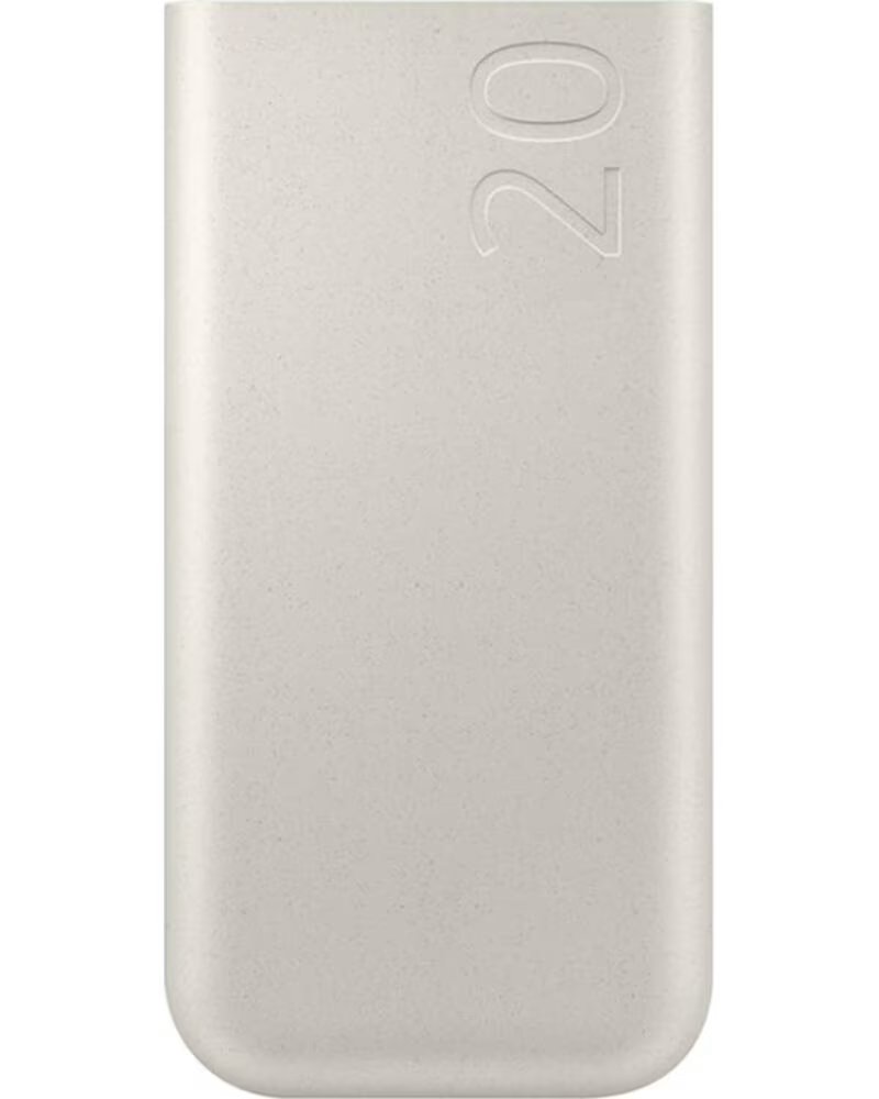 SAMSUNG Bateria externa powerbank 20000mah 45w beige
