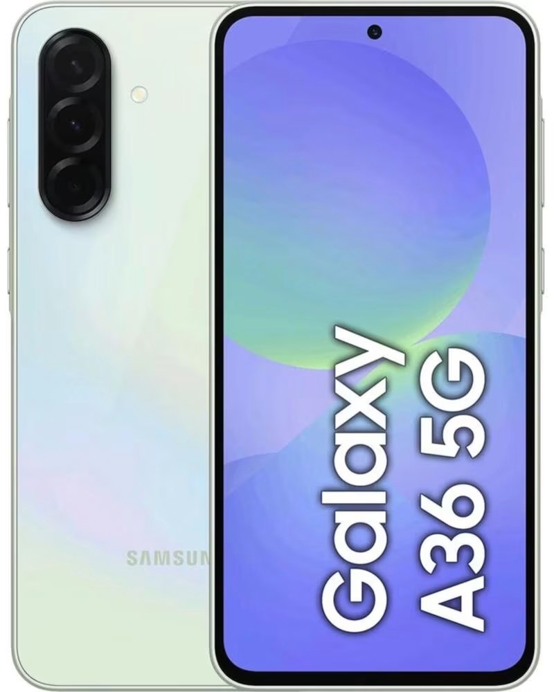 SAMSUNG Smartphone Galaxy A36 8GB- 256GB- 6 7- 5G- Verde Lima