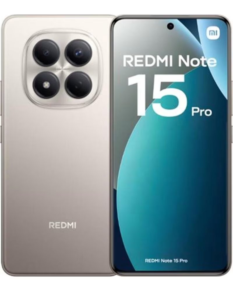 XIAOMI Movil redmi note 15 pro 8gb 256gb 6 77 pulgadas titanio