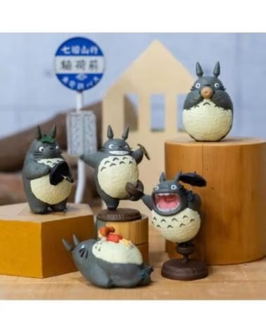 SEMIC STUDIOS Totoro surtido 6 figuras mi vecino totoro pose collection