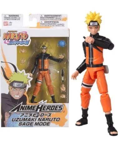 BANDAI Figura anime heroes naruto uzumaki naruto sage mode