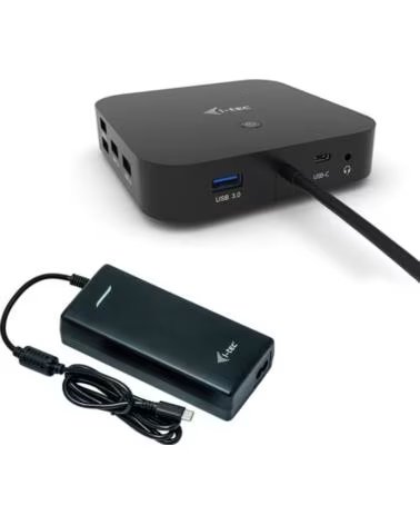 I-TEC Docking station con adaptador de corriente universal i - tec usb - c hdmi dp con de corriente 100 w