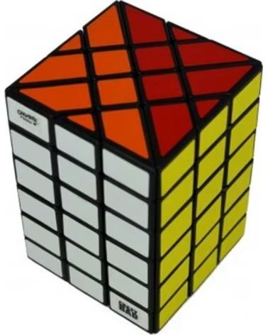 CALVINS Cubo de rubik 4x4x6 crazy bad fisher negro