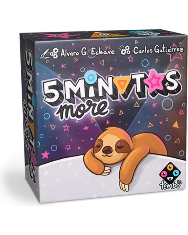 TEMBO Juegos de mesa 5 minutes more pegi 8